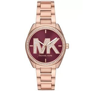 Michael Kors - Women's Janelle Rose Gold - Stainless Steel Watch 36mm *NEW*